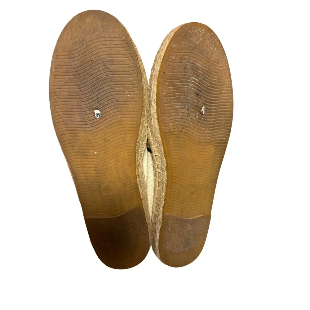 Soludos Bonjour Slip on Organic Espadrille Nautical Resort Vacation Travel - 6